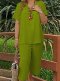 Conjunto com Manga Curta Rayra