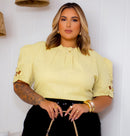 Blusa Feminina Plus Size Bordada Manu Ellas Modas
