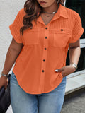 Blusa Manga curta com detalhes Pérola