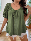 Blusa Feminina Manga Curta Talita Plus Size