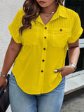 Blusa Manga curta com detalhes Pérola