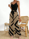 Conjunto Feminino casual  Cintura franzida Divina