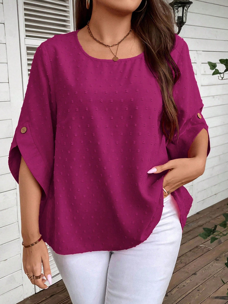 Blusa Manga Três Quarto Dalila