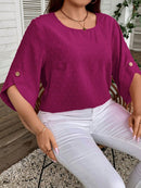 Blusa Manga Três Quarto Dalila