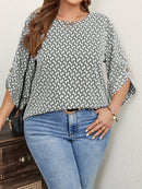 Blusa Manga Três Quarto Dalila