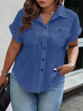 Blusa Manga curta com detalhes Pérola