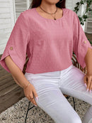 Blusa Manga Três Quarto Dalila