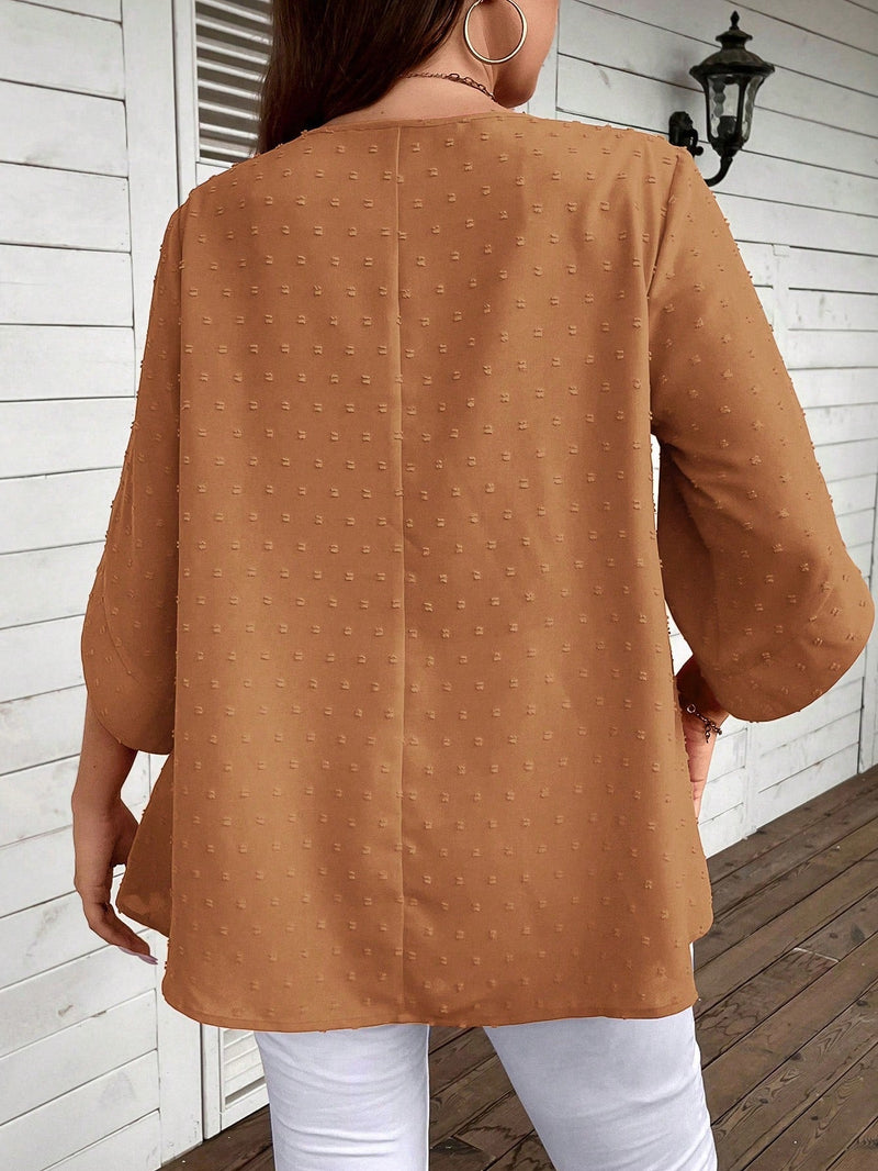 Blusa Manga Três Quarto Dalila