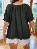 Blusa Feminina Manga Curta Talita Plus Size