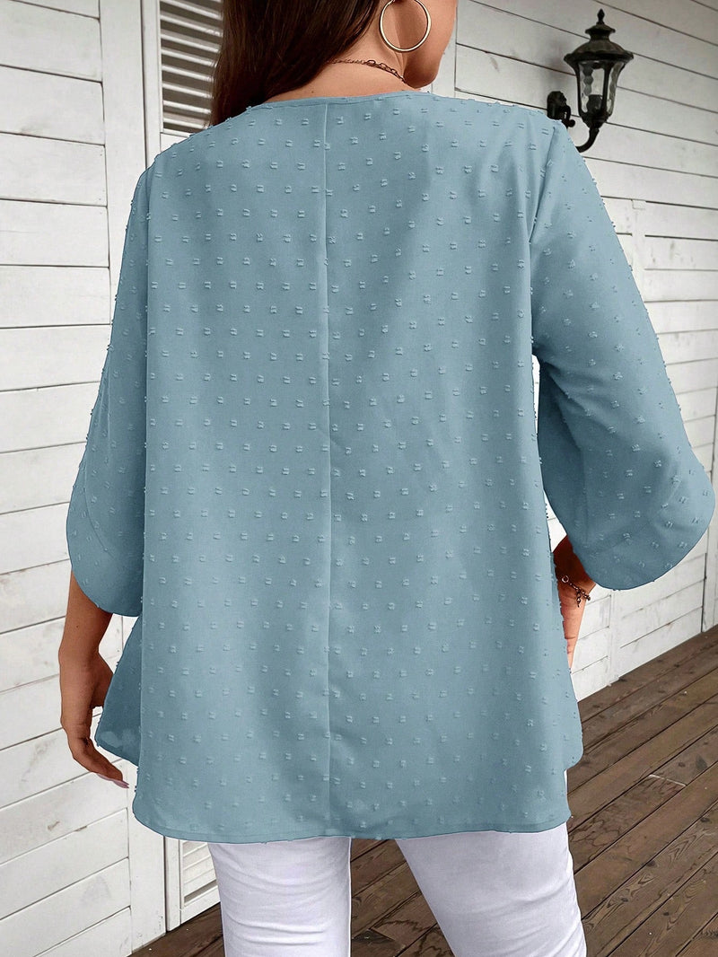 Blusa Manga Três Quarto Dalila