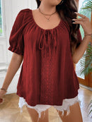 Blusa Feminina Manga Curta Talita Plus Size