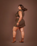 Vestido Serena Canela