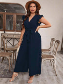 Macacão Largo com Cinto Emma