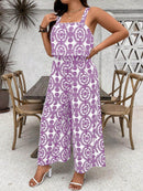 Macacão de pernas largas Élodie