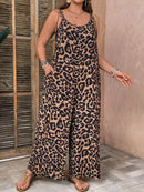 Macacão De Leopardo Com Cinto Solto Helo