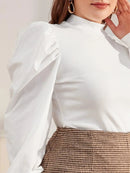 Blusa De Manga Longa Elegance Amanda