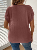 Blusa Feminina manga morcego Giovanna. Plus Size